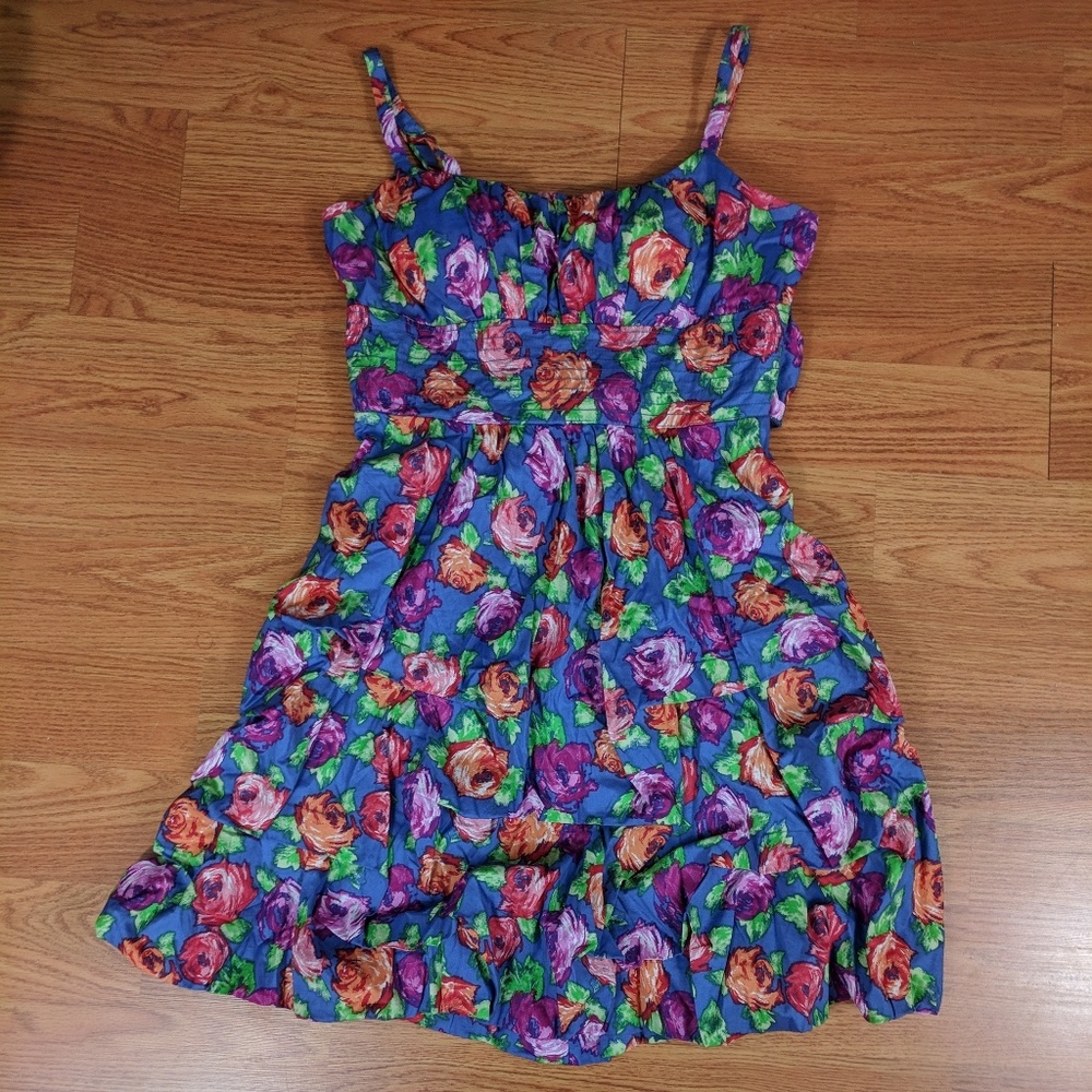 Like New Formal Blue Rose Dressbarn Dress Size 10